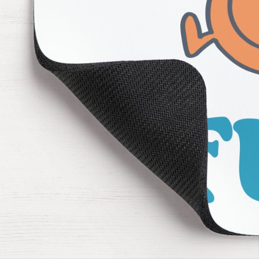 Little Miss Fun | Großer Spaß Mousepad (Ecke)
