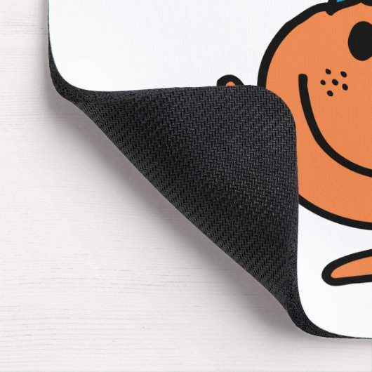 Little Miss Fun | Schwarze Schrift Mousepad (Ecke)