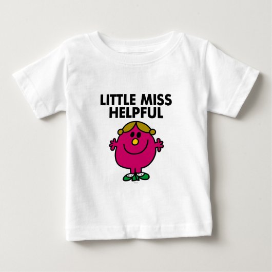 Little Miss Helpful Classic Baby T-shirt (Vorderseite)