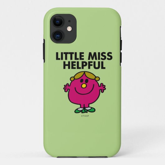 Little Miss Helpful Classic Case-Mate iPhone Hülle (Rückseite)