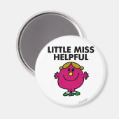 Little Miss Helpful Classic Magnet (Vorderseite/Rückseite)