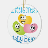 Little Miss Jelly Bean Keramik Ornament (Links)
