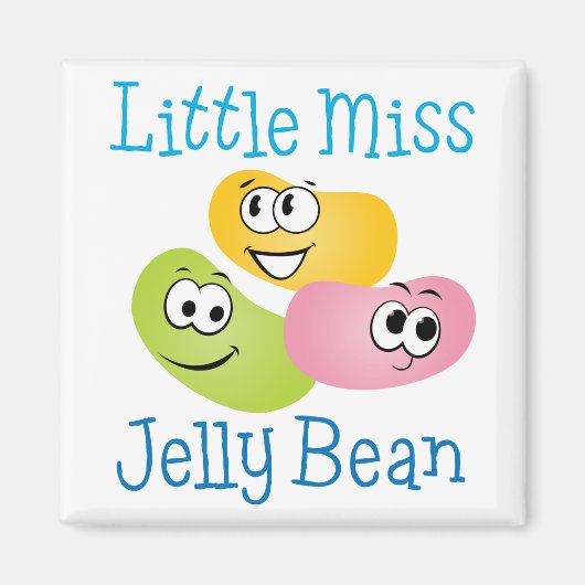 Little Miss Jelly Bean Magnet (Vorne)