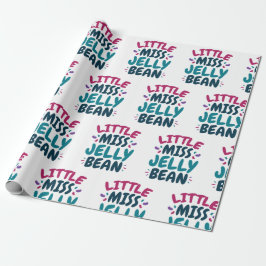 Little Miss Jelly Bean Oaster Candy Nickname Geschenkpapier