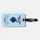 Little Miss | Kleine Miss Bossy ist so Bossy Gepäckanhänger (Rückseite horizontal)