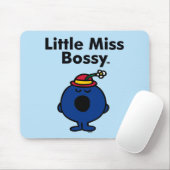 Little Miss | Kleine Miss Bossy ist so Bossy Mousepad (Mit Mouse)