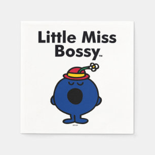 Little Miss Kleine Miss Bossy ist so Bossy Serviette
