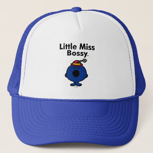 Little Miss | Kleine Miss Bossy ist so Bossy Truckerkappe (Vorderseite)