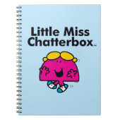 Little Miss | Kleine Miss Chatterbox ist so klein Notizblock (Vorderseite)