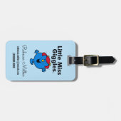 Little Miss | Kleine Miss Giggles lacht gerne Gepäckanhänger (Vorderseite horizontal)