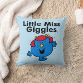 Little Miss | Kleine Miss Giggles lacht gerne Kissen (Decke)