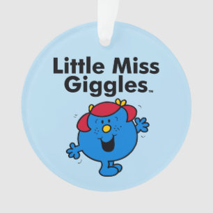 Little Miss Kleine Miss Giggles lacht gerne Ornament