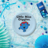 Little Miss | Kleine Miss Giggles lacht gerne Pappteller (Party)