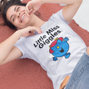 Little Miss Kleine Miss Giggles lacht gerne Tri-Blend Shirt