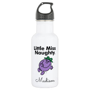 Little Miss   Kleine Miss Naughty ist so schmutzig Trinkflasche