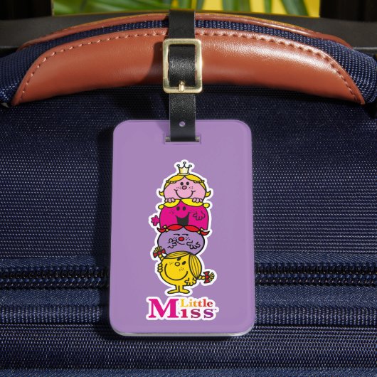 Little Miss | Kleine Miss Stehend Tall Gepäckanhänger (Vorderseite Insitu 2)