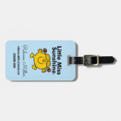 Little Miss | Kleine Miss Sunshine ist ein Sonnens Gepäckanhänger (Vorderseite horizontal)