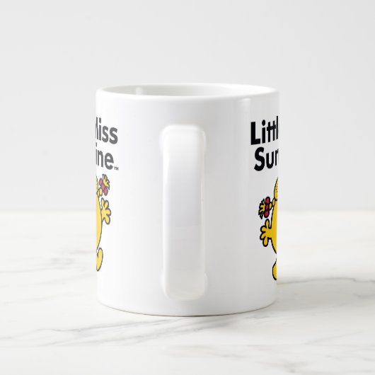 Little Miss | Kleine Miss Sunshine ist ein Sonnens Jumbo-Tasse (Rückseite)