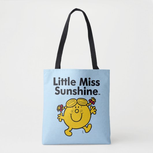 Little Miss | Kleine Miss Sunshine ist ein Sonnens Tasche (Vorderseite)