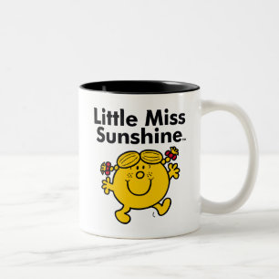 Little Miss   Kleine Miss Sunshine ist ein Sonnens Zweifarbige Tasse