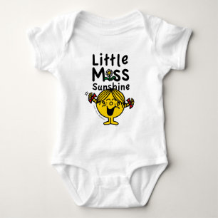 Little Miss   Kleine Miss Sunshine Laghs Baby Strampler