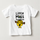 Little Miss | Kleine Miss Sunshine Laghs Baby T-shirt (Vorderseite)