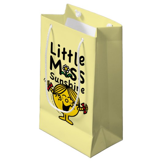 Little Miss | Kleine Miss Sunshine Laghs Kleine Geschenktüte (Vorderseite Schrägansicht)