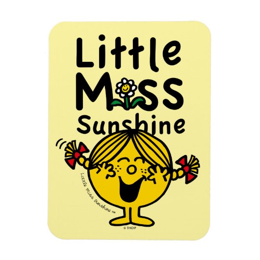 Little Miss | Kleine Miss Sunshine Laghs Magnet (Vertikal)