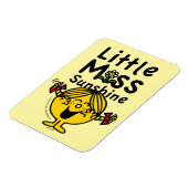 Little Miss | Kleine Miss Sunshine Laghs Magnet (Linke Seite)
