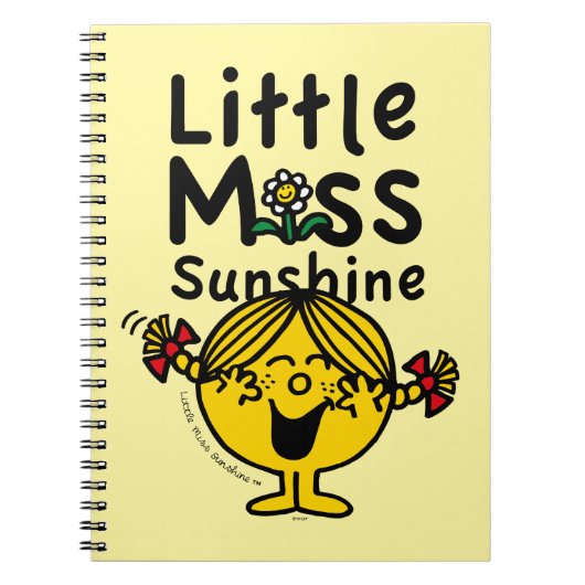 Little Miss | Kleine Miss Sunshine Laghs Notizblock (Vorderseite)