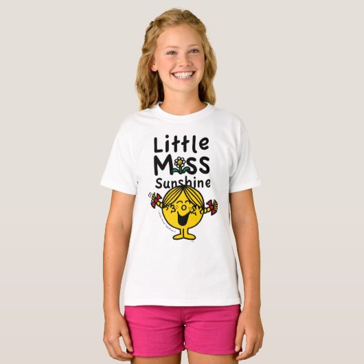 Little Miss | Kleine Miss Sunshine Laghs T-Shirt (Vorne ganz)
