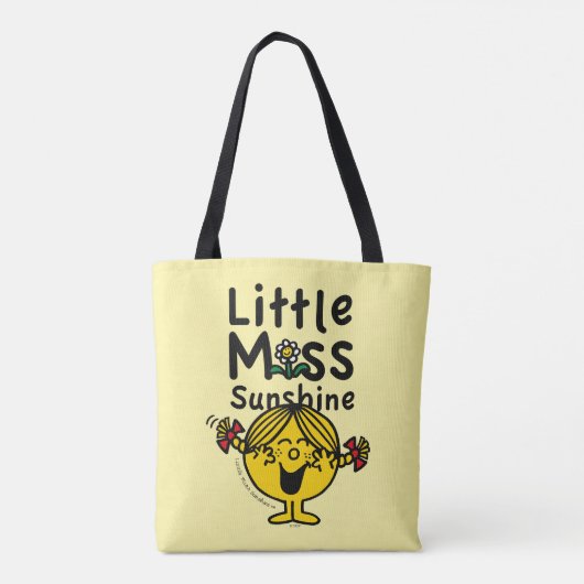 Little Miss | Kleine Miss Sunshine Laghs Tasche (Rückseite)
