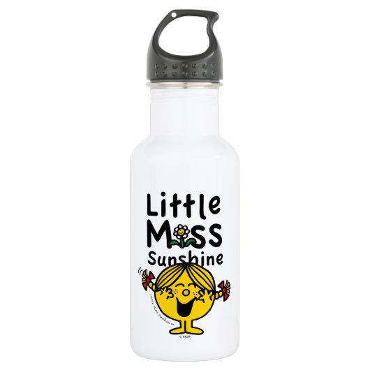 Little Miss | Kleine Miss Sunshine Laghs Trinkflasche (Vorderseite)