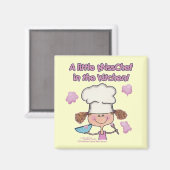 Little Miss Koch Magnet (Vorderseite/Rückseite)