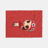 Little Miss Ladybug Fleecedecke (Vorderseite (Horizontal))