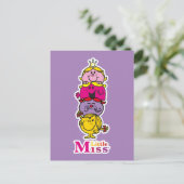 Little Miss | Little Miss Standing Tall Postkarte (Stehend Vorderseite)