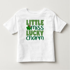Little Miss Lucky Charm Kleinkind T-shirt