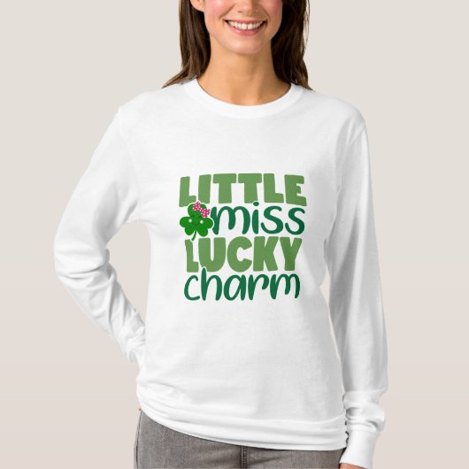 Little Miss Lucky Charm T-Shirt (Vorderseite)