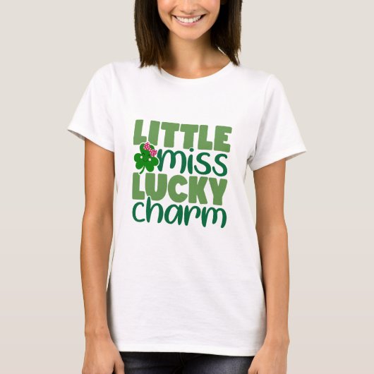 Little Miss Lucky Charm T-Shirt (Vorderseite)
