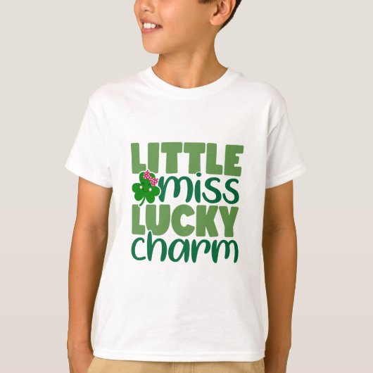 Little Miss Lucky Charm T-Shirt (Vorderseite)
