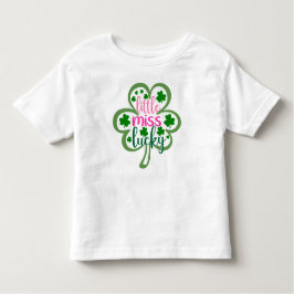 Little Miss Lucky Kleinkind T-shirt