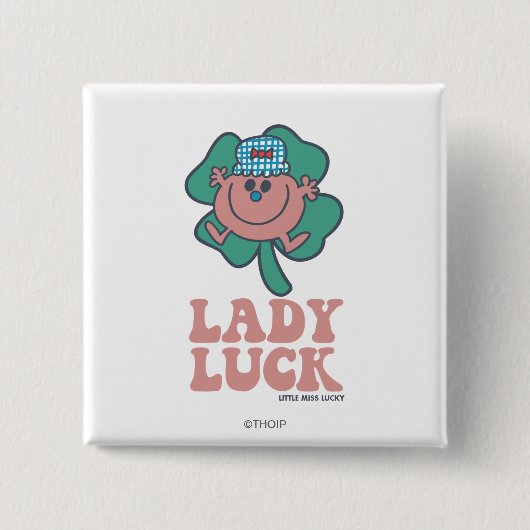 Little Miss Lucky | Lady Luck Button (Vorderseite)