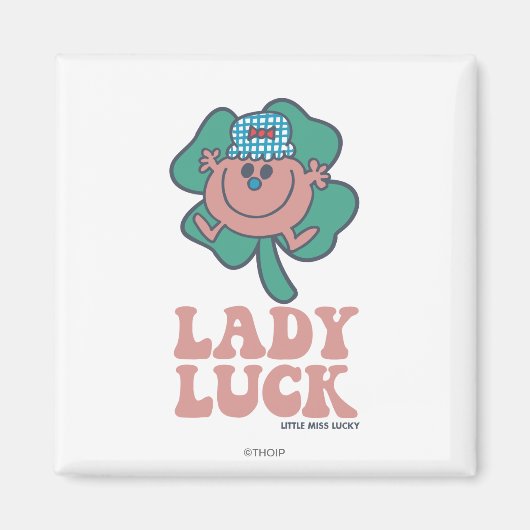 Little Miss Lucky | Lady Luck Magnet (Vorne)