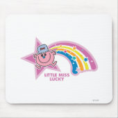 Little Miss Lucky | Regenbogen Mousepad (Vorne)