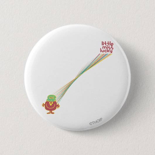 Little Miss Lucky | Schwankungen Button (Vorderseite)