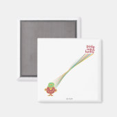 Little Miss Lucky | Schwankungen Magnet (Vorderseite/Rückseite)