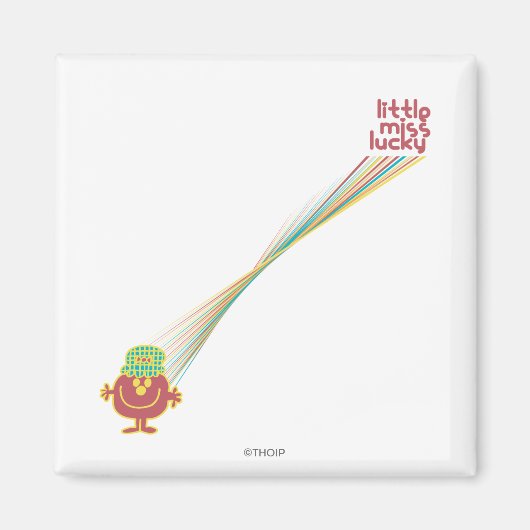 Little Miss Lucky | Schwankungen Magnet (Vorne)