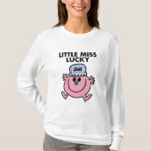 Little Miss Lucky | Schwarze Schrift T-Shirt (Vorderseite)