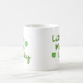 Little Miss Lucky St Patrick's Day Green Coffee Mu Kaffeetasse (Mittel)