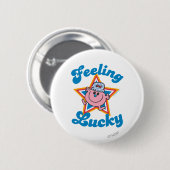 Little Miss Lucky Star Button (Vorne & Hinten)